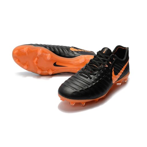 Nike Tiempo Legend VII FG - Zwart Oranje_2.jpg